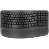 Klaviatūra Logitech WAVE KEYS verslui GRAPHITE/PAN - 2.4GHZ/BT NORDIC-613 - B2B