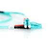 Assmann Electronic DIGITUS LWL patchable LC/LC 50/125um 2m Multimode Duplex be halogenų su protokolu aqa color OM3