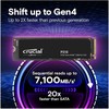 Crucial P310 - SSD - 1 TB - vidinis - M.2 2280 - PCIe 4.0 x4 (NVMe)