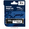 Patriot P400 V4 2 TB, SSD – PCIe 4.0 x4, NVMe 2.0, M.2 2280