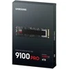Samsung 9100 PRO | Solid state drive | 4000 GB | SSD form factor M.2 2280 | Solid-state drive sąsaja PCI Express 5.0 x4 (NVMe) | Skaitymo greitis 14800 MB/s | Rašymo greitis 13400 MB/s