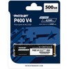 Patriot P400 V4 PCIe4 NVMe 500GB