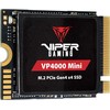 Kietasis diskas Patriot VP4000 Mini 2TB M.2 2230 PCI-E x4 Gen4 NVMe SSD (VP4000M2TBM23)