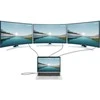 Manhattan 11-in-1 stotelė: jungtis trims monitoriams