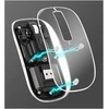 Pelė Manhattan Funkmaus USB-A 4 przyciski RGB LED juoda permatomas