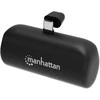 Išorinė baterija Manhattan ličio jonų (Li-Ion) 5000 mAh, juoda