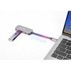 HUB USB Manhattan MANHATTAN USB-C 3-in-1 Konverter mit Power Delivery USB 3.2 Typ-C-Stecker auf HDMI 4K30Hz USB-A 5Gbit/s und USB-C PD 100W Alu Grau