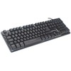 MANHATTAN USB-Gaming-Klaviatūra mit LEDs und Metallunterseite