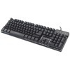 MANHATTAN USB-Gaming-Klaviatūra mit LEDs und Metallunterseite