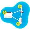 Maršrutizatorius Avm Computersysteme Vertriebs AVM FRITZ!Repeater 6000 – Kartotuvas – WLAN – Wifi-6