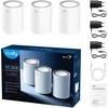 Cudy M3600 dviejų dažnių (2,4 GHz / 5 GHz) „Wi-Fi 7“ (802.11be) „Baltas 3“ vidinis