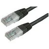 MediaRange Pechcord, U/UTP, Cat6, 2m, Juoda (MRC125)