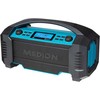 Medion MD 43320 DAB+ Baustellen-Radio blau / juodas