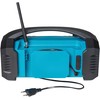 Medion MD 43320 DAB+ Baustellen-Radio blau / juodas