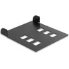Metall Einbaurahmen für 2 x Delock Wechselrahmen 47011 / 47005