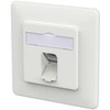 METZ CONNECT Anschlussdose E-DAT C6A IDC 1 Port UP verkehrswei