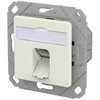 METZ CONNECT Anschlussdose E-DAT C6A LSA++ 1 Port UPk reinwei
