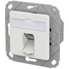 METZ CONNECT Anschlussdose E-DAT C6A LSA++ 1 Port UPk verkehrswei