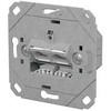 METZ CONNECT Anschlussdose E-DAT C6A LSA++ 2 Port UP0 metallisch
