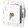 METZ CONNECT E-DAT C6A 1 prievadas UPk grynai baltas