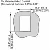 METZ CONNECT C6Amodul K 270° Jack - Keystone