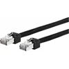 METZ CONNECT Patchkabel Cat.6 Ultraflex500 VoIP AWG 26 3,0 m juodas