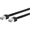 METZ CONNECT Patchkabel Cat.6 Ultraflex500 VoIP AWG 26 2,0m juodas