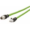 Metz Kabelis połączeniowy METZ CONNECT M12 męski-RJ45 męski, 8-biegunowy kodowany X, 5 m