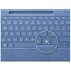 Microsoft Surface Pro 8/9/10/11/X 13" Flex dėklas-klaviatūra su rašikliu, vokiečių k. (QWERTZ) išdėstymas, mėlynos spalvos