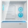 Cougar Corsair Gaming Kompiuterio korpusas CFV235 Baltas TG 240 REV+120ARGB FAN RGB HUB SYNC LED ST