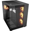 Cougar Gaming Kompiuterio korpusas FV150 RGB Juodas D.CHAMBER 3*120+120mm ARGB FAN