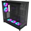 Montech HS02 PRO PC-kompiuterio korpusas, Midi-Tower, ATX, Tempered Glass, ARGB – juodos spalvos