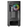 Montech XR Midi-Tower, Tempered Glass - juodas