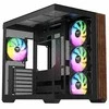 Midi Thermaltake S380 TG ARGB Juodas