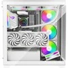 Xilence XILENT Gleam, Tower-case - baltas, Tempered Glass