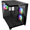 Obudowa Cougar CGR-2QA6B-RGB Mini Tower Juodas