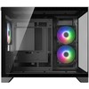 Obudowa Cougar CGR-2QA6B-RGB Mini Tower Juodas