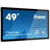 Monitorius 123,2cm/48.5" (3840x2160) iiyama ProLite TF4938UHSC-B1AG 16:9 4K UHD IPS 8ms 60Hz HDMI DisplayPort VGA DVI VESA Speaker Touch Juodas