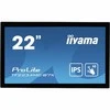 Monitorius IIYAMA 21,5 colio IPS 1920x1080 10 taškų jutiklinė apsauga nuo pirštų atspaudų 1000:1 305cd/m2 8ms HDMI DP VGA USB jutiklinė sąsaja