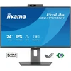 Monitorius 60,5cm/23.8" (1920x1080) iiyama ProLite XB2497HSNH-B1 16:9 FHD IPS 1ms 100Hz HDMI DisplayPort USB-C VESA Speaker Juodas