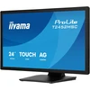 iiyama ProLite T2452MSC-B2AG monitorius komputerowy 61 cm (24") 1920 x 1080 px Full HD LED Ekran dotykowy Juodas