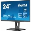Monitorius IIYAMA XUB2493HSU-B7 24 colių IPS FHD 100Hz 300cd/m2 1ms Garsiakalbiai HDMI DP 2xUSB 2.0 Garsiakalbiai 15cm Aukštis Regul. Stovi
