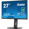 Monitorius IIYAMA XUB2763QSU-B1 Žalias Choice 27inch IPS WQHD 100Hz 350cd/m2 2ms HDMI DP 2xUSB 3.2 GarsiakalbiaiFreeSync 15cm Aukštis Adj. Stovi