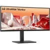Monitorius LG | 34BA75QE-B | 34 " | IPS | 21:9 | 60 Hz | 5 ms | 3440 x 1440 pikselių | 300 cd/m² | HDMI jungtys quantity 2