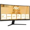 Monitorius AOC 86,3cm (34) CU34B3E 21:09 HDMI+DP Curved juodas