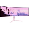 Monitorius Arozzi Nova | 49 " | VA | 32:9 | 165 Hz | 4 ms | 5120 x 1440 pikselių | 350 cd/m² | HDMI jungtys quantity 2 | Rožinė