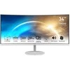 Monitorius Star MSI PRO MP341CQWDE (86 cm (34 col.), wei, WQHD, VA, Curved, 100Hz Panel)
