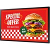 Monitorius Samsung OH46DX-W - 117 cm (46'') Klasa przekątnej OHDX Series wyświetlacz LCD su podświetleniem LED - Cyfrowe oznakowanie zewnętrzne - Full Sun - Tizen OS - 1080p 1920 x 1080 - juoda łupek