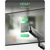 Icy Box Laikiklis biurkowy na 2 monitory 24" - 57" (IB-MS702-T)