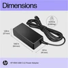 Hewlett Packard (HP) HP 45 W USB-C plytų kintamosios srovės LC maitinimo adapteris nešiojamojo kompiuterio įkroviklis / tinka ProBook 430 440 450 G6 G7 G8 G9, EliteBook 830 840 850 G6 G7 G8 G9, x360 1030 G8 G9, Dragon 1030 1040